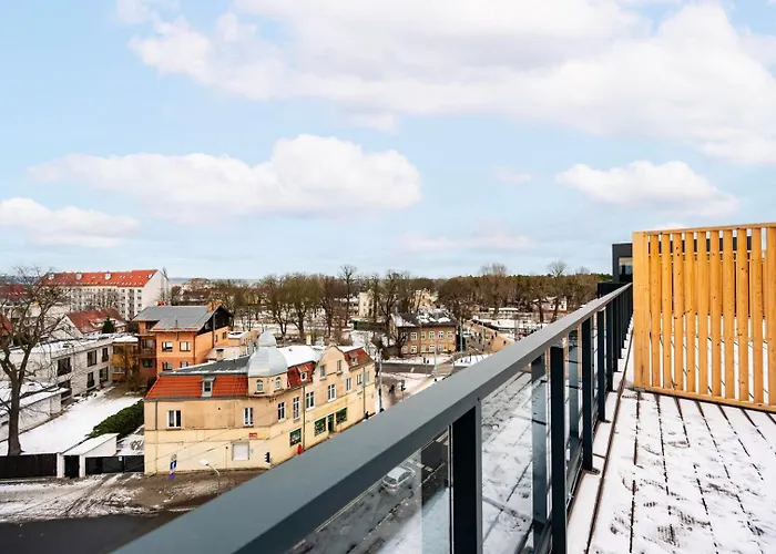 Apartment Golden Sands Prostywynajem Rooftop Terrace And Parking Gdansk